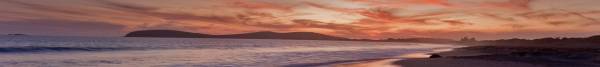 A sunset view in Bodega Bay